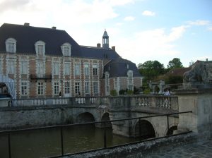 The Chateau d'Etoges, setting for the epilogue of THE LAWS OF MOTION.