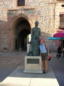 Researching Isabella of Castile in Arevalo, Spain